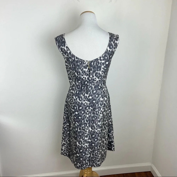 Kate Spade Deanna Cheetah Silk Sheath Pocket Dress - Picture 6 of 10